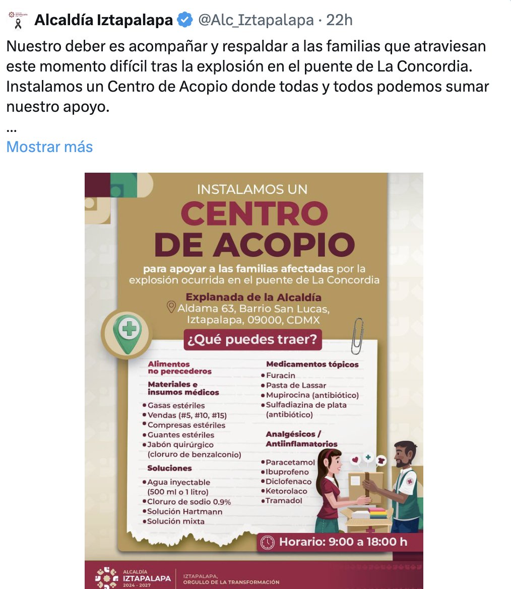 Una pensaría que en un hospital público habría cosas tan básicas como agua inyectable, solución Hartmann y gasas. Por obra del gobierno, no solo no las hay: además el gobierno quiere que las vuelvas a pagar tú, que ya las pagaste una vez con tus impuestos.