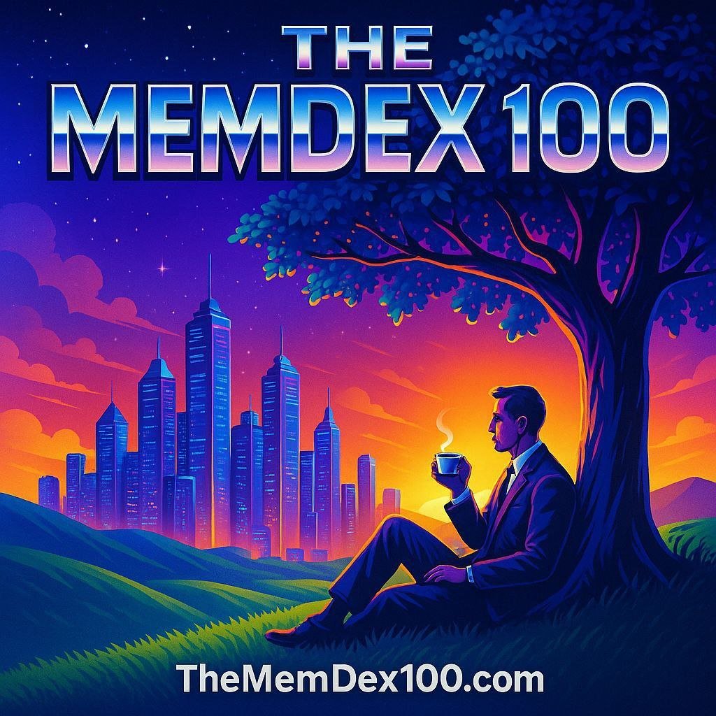 <a href="/JakeGagain/">JAKE</a> In a world increasingly shaped by probabilistic truth and collective foresight, prediction markets may become foundational infrastructure. If so, Polymarket at $1T isn’t fantasy—it’s evolution. $MEMDEX is my hedge for that horizon.

Did you know... 'The MemDex100 Automated