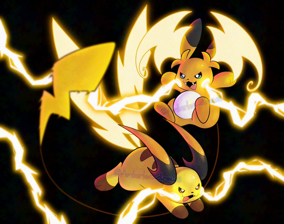 MEGA RAICHU X &amp; Y ⚡ (I love them)