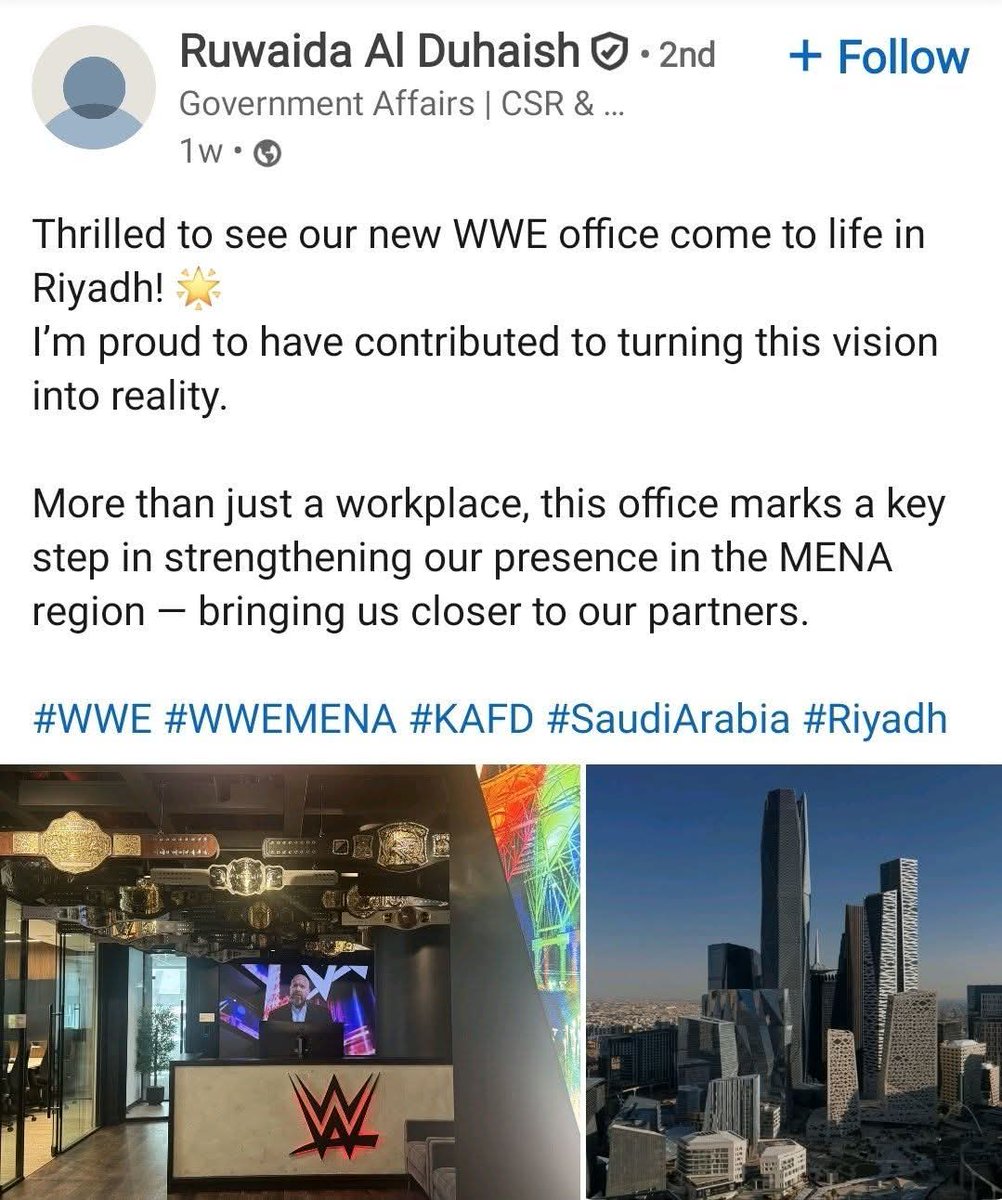 Let's be real. Wrestlemania going to Saudi Arabia tells me TKO is probably gonna sell to them in the near future.

I mean WWE just set up offices in Riyadh...