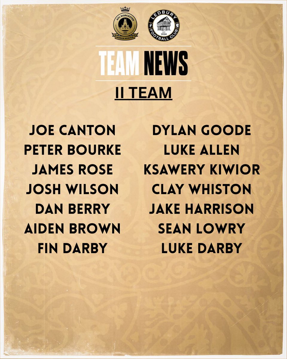 AFCWorc's tweet photo. The II on the road🚕

The II boys are well up for this one after being disappointed by the draw in gameweek 1. They travel over to Ledbury for a 2:30 kick off as their journey in Herefordshire Division 2 continues! https://t.co/k1D61bJDNZ