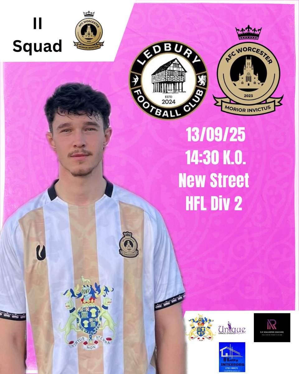 AFCWorc's tweet photo. The II on the road🚕

The II boys are well up for this one after being disappointed by the draw in gameweek 1. They travel over to Ledbury for a 2:30 kick off as their journey in Herefordshire Division 2 continues! https://t.co/k1D61bJDNZ