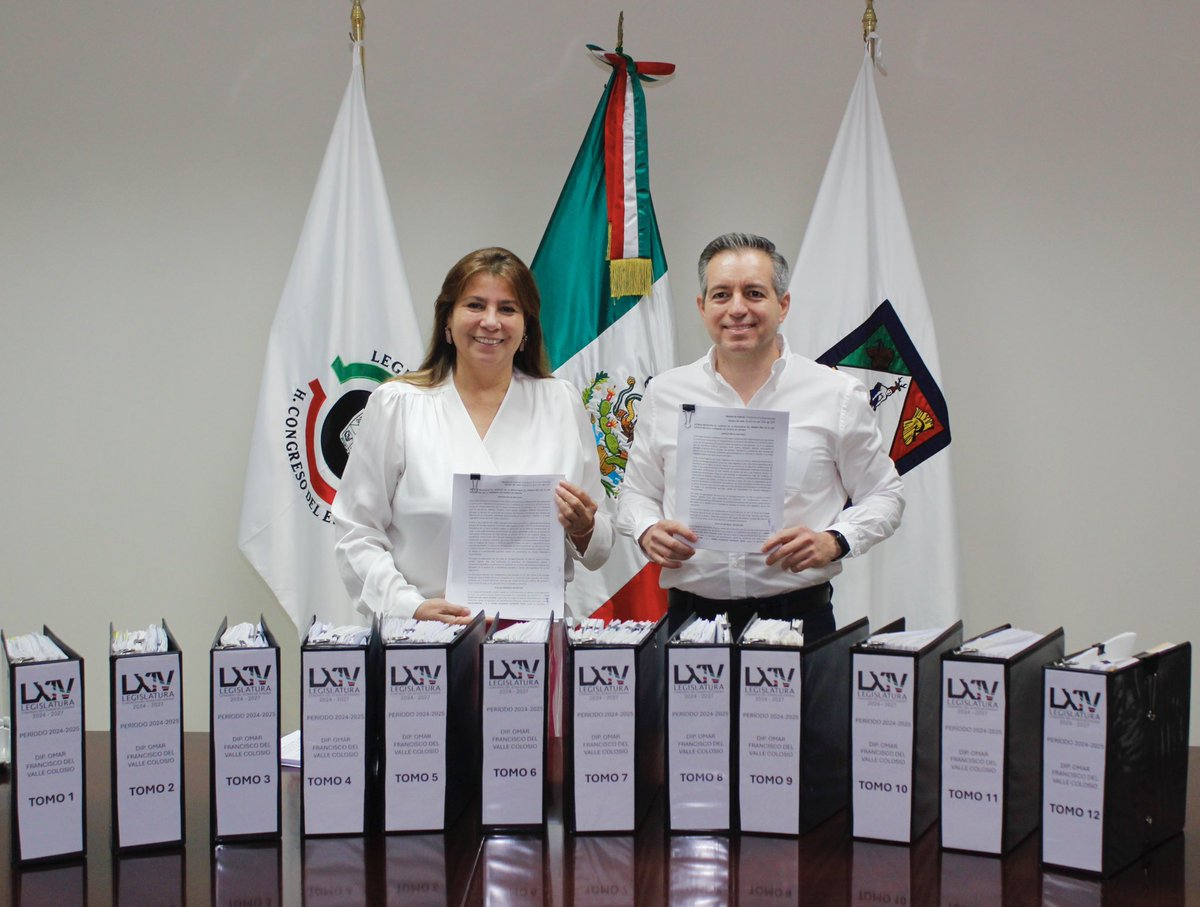 DelValleColosio's tweet photo. Hoy concluimos el proceso de entrega–recepción de la Presidencia del @CongresoSon. 🏛️

Reitero mis mejores deseos de éxito a mi compañera y amiga, la diputada @vickyespinoza, en esta gran responsabilidad al frente del Poder Legislativo de #Sonora. Estoy seguro que, con su compromiso esta asamblea continuará avanzando en favor de las y los sonorenses. 🤝🏼