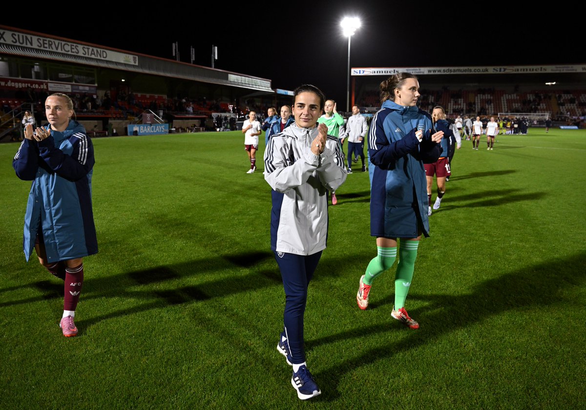 Thank you for your incredible support away from home tonight, Gooners ❤️