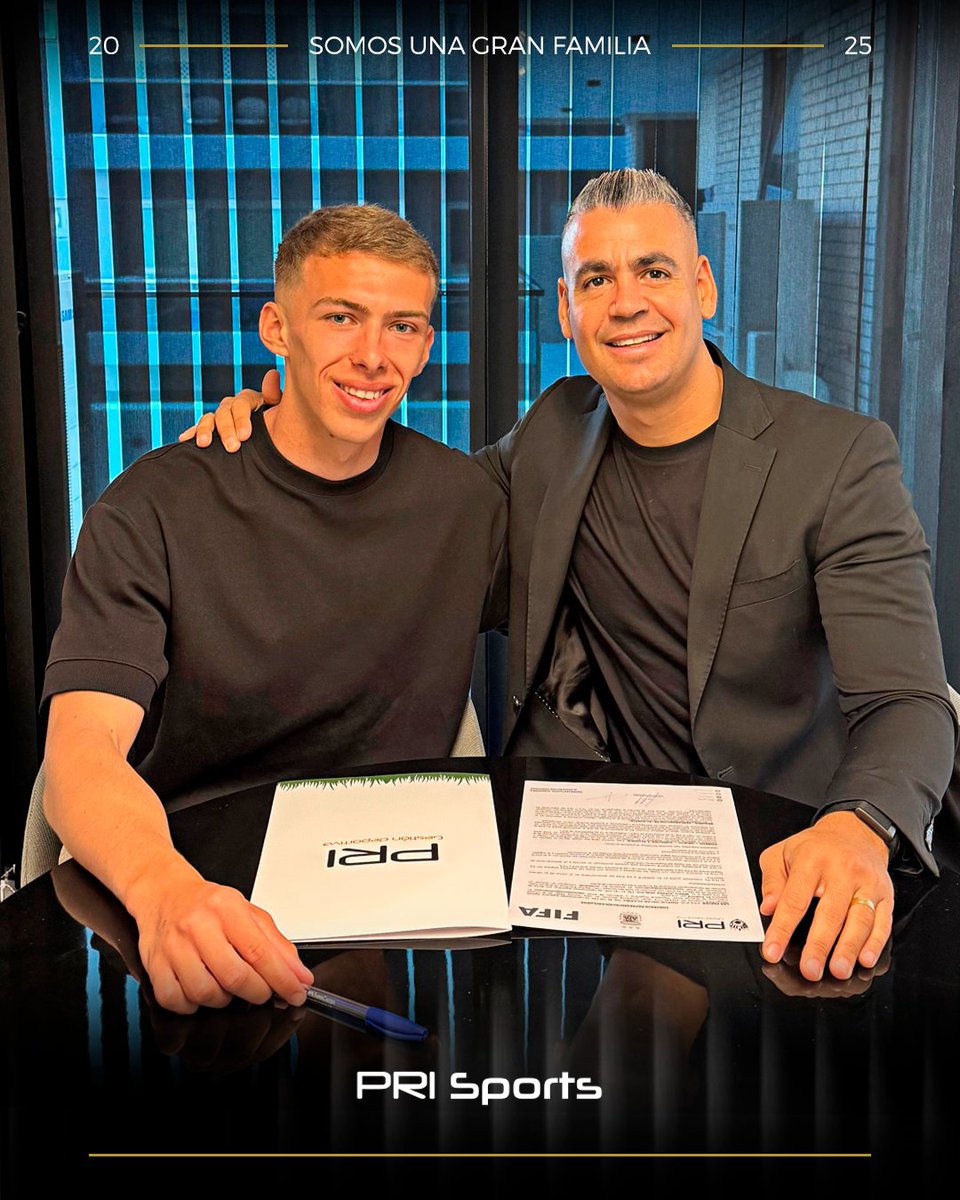 ʙɪᴇɴᴠᴇɴɪᴅᴏ 
Estamos Felices de Anunciar la Incorporación de Mirko Juárez a la Familia #PRIsports

¡Vamos Juntos por Todo! 🙌🏻

#PRIsports #GestionDeportiva