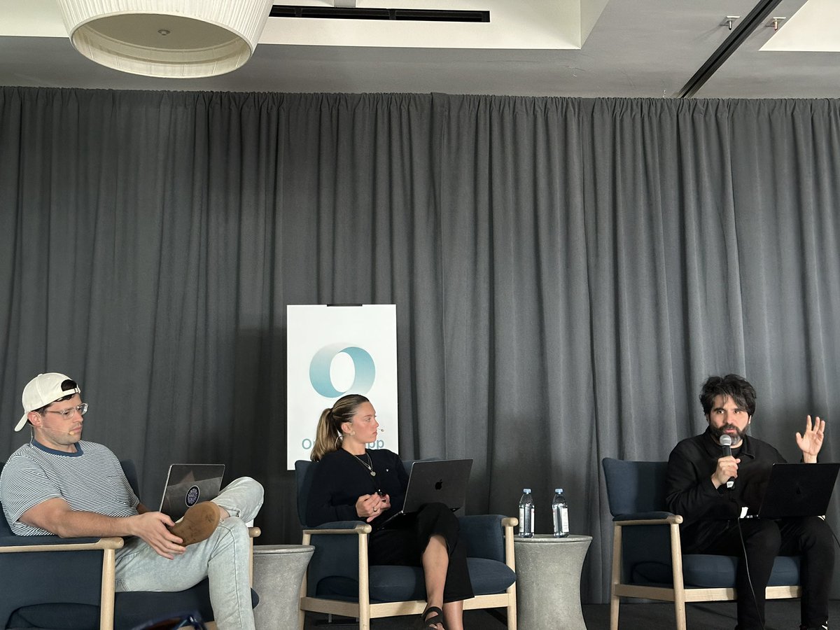 Loving the <a href="/valiocon/">Valio Con</a> Building with AI panel!

Thanks <a href="/pablostanley/">Pablo Stanley</a> <a href="/jameygannon/">techbimbo</a> <a href="/wking__/">Will King</a>  <a href="/drewwilson/">Drew Wilson</a> 

<a href="/posthog/">PostHog</a>