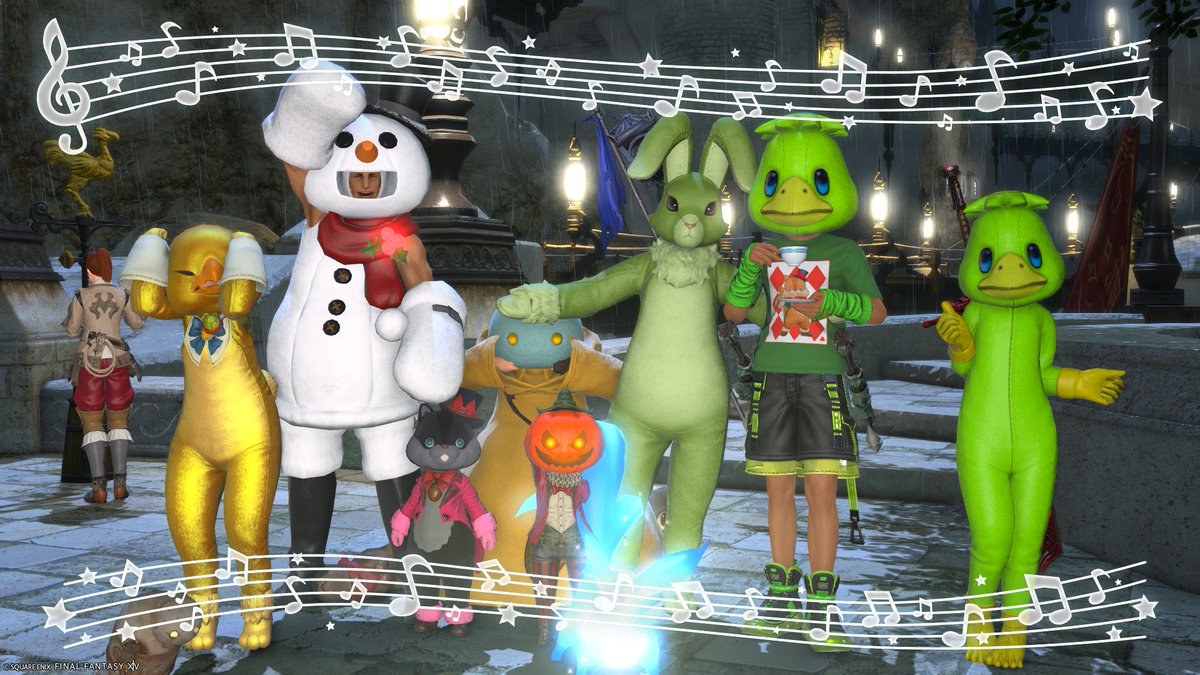 アニマルズがラストチャンスでついに勝利～！！🎊
長時間の連戦お疲れ様でした！新極いと恐ろしやｗ
いやー身内で勝ててよかった!!!うれしい＞＜
ずっとキーボードが打てなくなってて切なかったけど定型文とエモで乗り切ったぞーｗｗｗ
#FF14