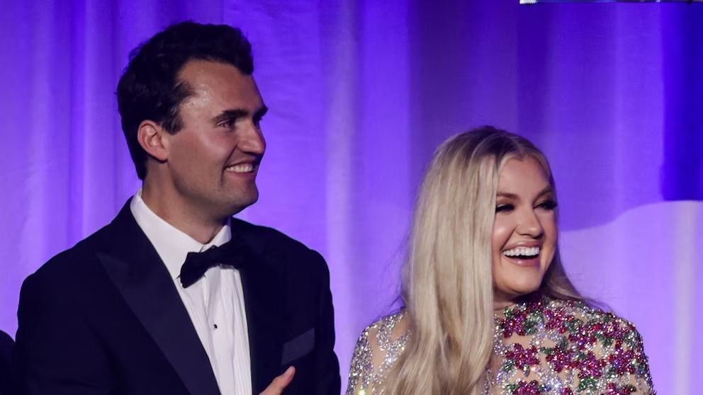 Yashar Ali 🐘 (@yashar) on Twitter photo Wow. 
Erika Kirk, Charlie Kirk’s widow, will be giving remarks tonight at 8:15 Eastern time. 
It’s billed as a “public statement to the press.” Wow. 
Erika Kirk, Charlie Kirk’s widow, will be giving remarks tonight at 8:15 Eastern time. 
It’s billed as a “public statement to the press.”