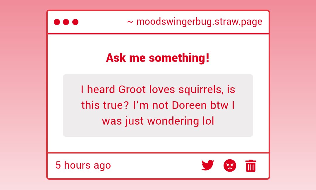 I am not sure he is familiar! I don't believe his native planet had those and I'm not sure he's had the chance to be acquainted with too many on Earth. You'd have to ask him! But Groot is a warm soul who gets along well with most fauna and fellow flora! I bet he would!