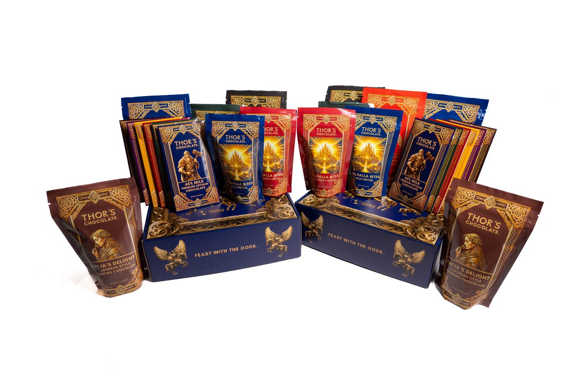 thors_chocolate's tweet photo. 🍫 Ready for your gifts to stand out like a viking in a boardroom?

Give Thor's Chocolate to your clients, partners, or employees!

✨ Our handcrafted chocolate makes an impression that lasts.

#CorporateGifting #CorporateLife #ArtisanChocolate #IdahoChocolate https://t.co/pTFd3vPLb7