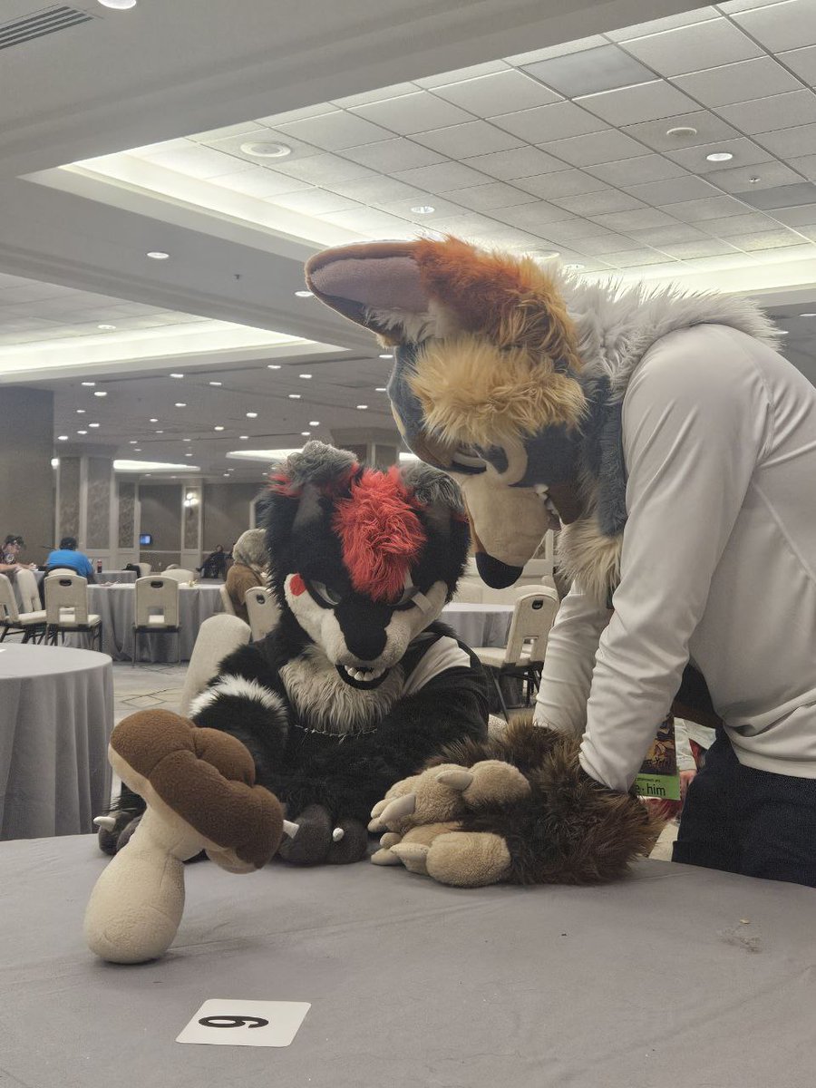 Ponder the mushroom

#FursuitFriday