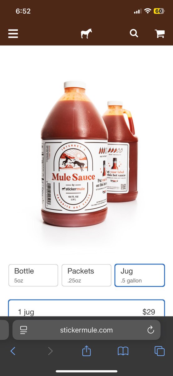 skaterjo3's tweet photo. I really just want it to share with everybody at work they love hot sauce @stickermule #senditall https://t.co/GMHLUSpQsJ
