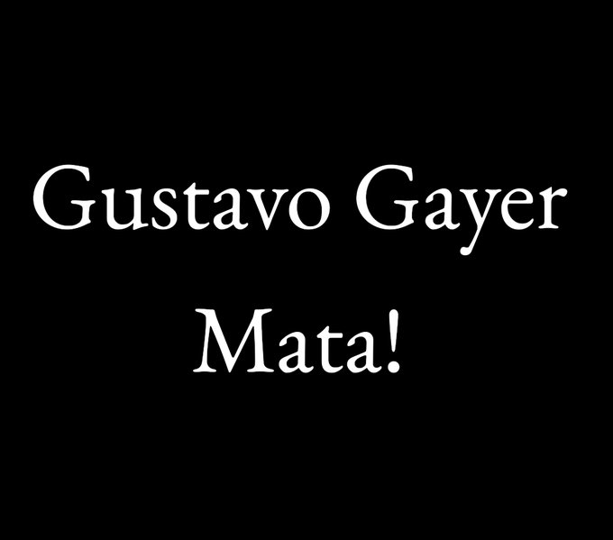 <a href="/PedroRonchi2/">Pedro Ronchi</a> NIKOLAS E GAYER SÃO TERRORISTAS