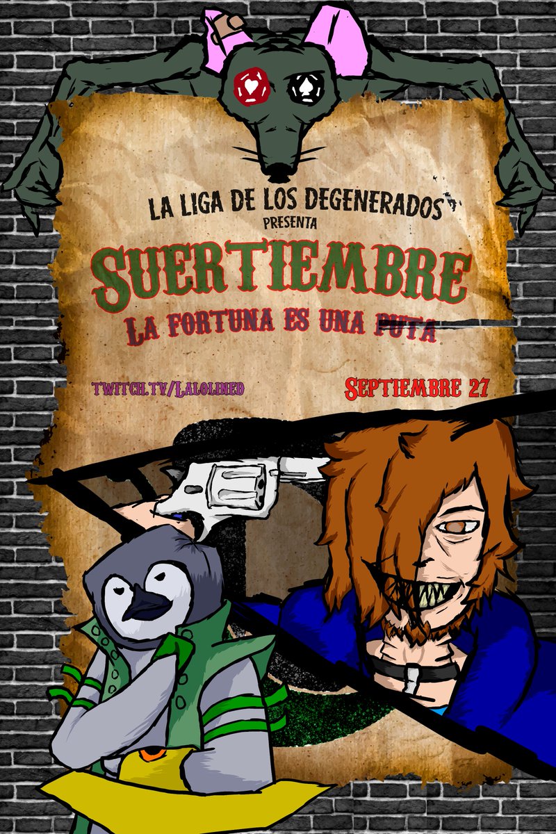 La Liga de los Degenerados 🌶️ | Grupo Vtuber tweet media