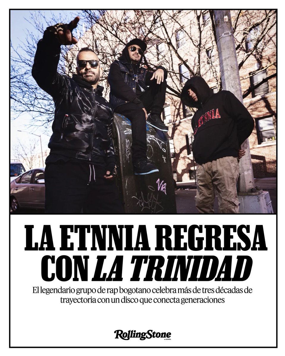 🎶 La Etnnia presenta ‘La Trinidad’, un álbum con 16 tracks que conecta tradición y vanguardia. Más de tres décadas de rap latino y un legado que sigue creciendo. Lee el artículo completo aquí. ⬇️

#RollingStoneEnEspañol #Música

es.rollingstone.com/la-etnnia-regr…