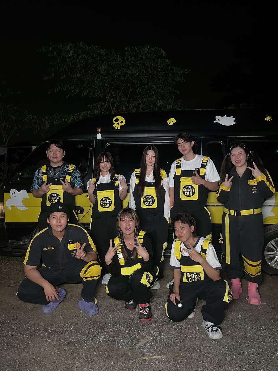 kurahunter's tweet image. โอ้ววว เมื่อคืนทีมนักแสดง RUNAWAY หนีไปก็ตายเปล่า ไปออก Epic ghost car ของช่อง Epic Time กันมาด้วย รอดูน้าาา ✨️

#หนีไปก็ตายเปล่า #RunawayTheSeries
#miusic #pianonichapat
#mytonsrn
