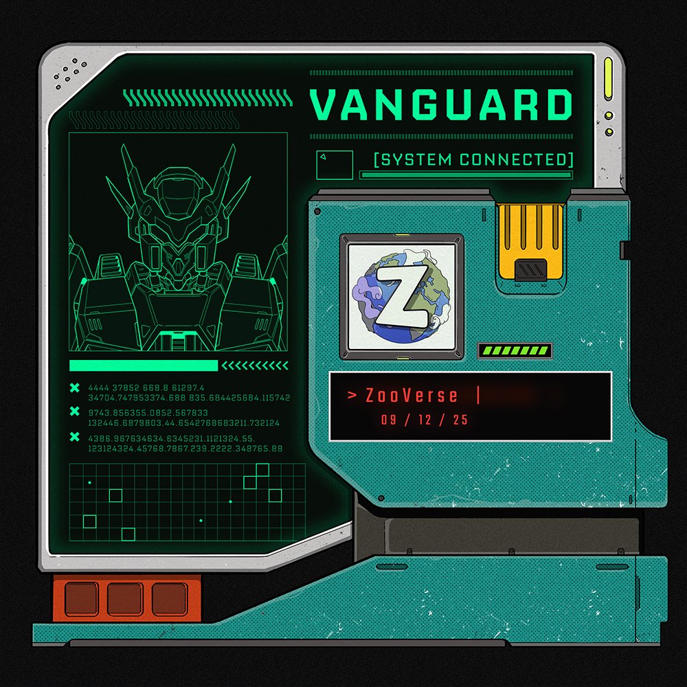 COLLAB ANNOUNCEMENT   

Let's bring Vanguard to the Zoo! 🦁 
<a href="/ZooVerseNFT/">ZooVerse</a> spots request granted  

Guess who's next?