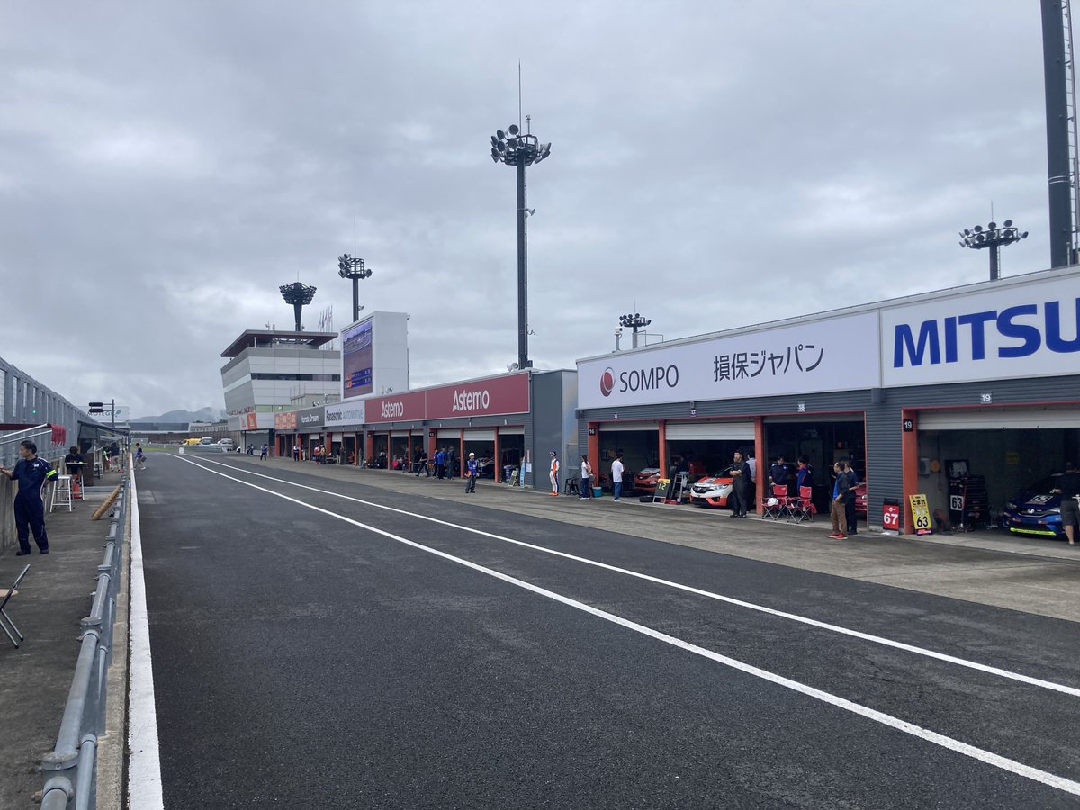 t_soyama's tweet image. JOY耐予選日。今日もいい天気