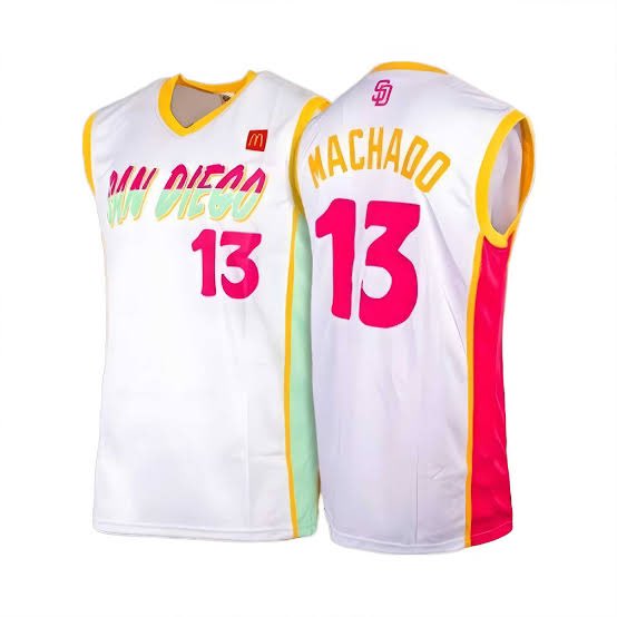 PadFathers619's tweet image. ‼️Giveaway‼️ 

🏀⚾️Manny Machado XL Basketball Jersey (compliments of @baseballnic25).

To enter: 

1. Follow 
2. RT 🔄 this tweet

- OR -

1. Follow on IG linktr.ee/Padfathers?utm…
2. Like our post there. 

Easy enough. Winner announced on Sunday after the Rockies series.