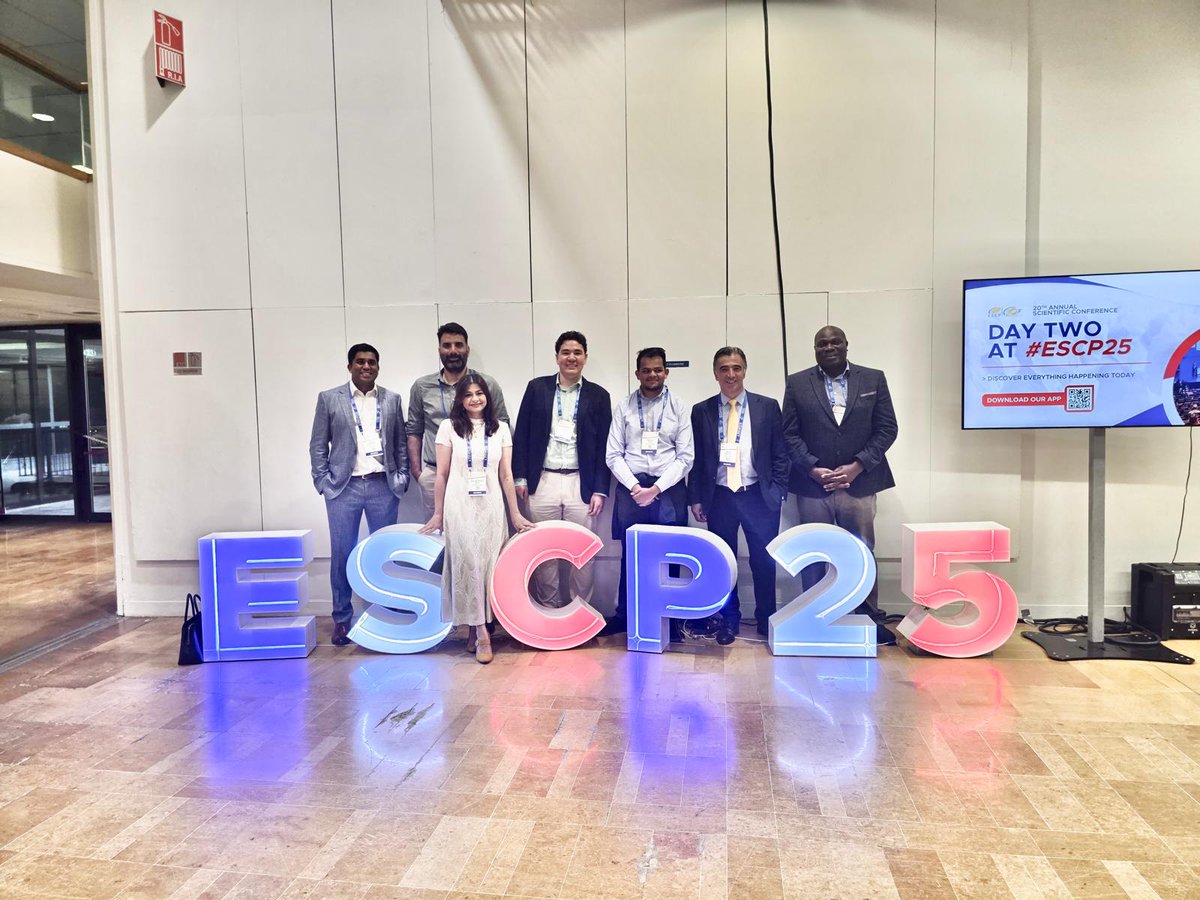 QurratAtif's tweet photo. Great to see strong representation from @DarentValleyHsp Surgical team at #ESCP2025!

A brilliant mix of doctors across grades — and an impressive showing in the poster hall 
@escp_tweets #Tripartite2025 https://t.co/8ckXj2bLDy
