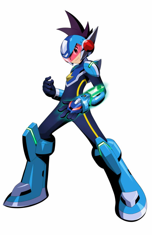 そして流星のロックマン3のデザイン。あえて『シューティングスター