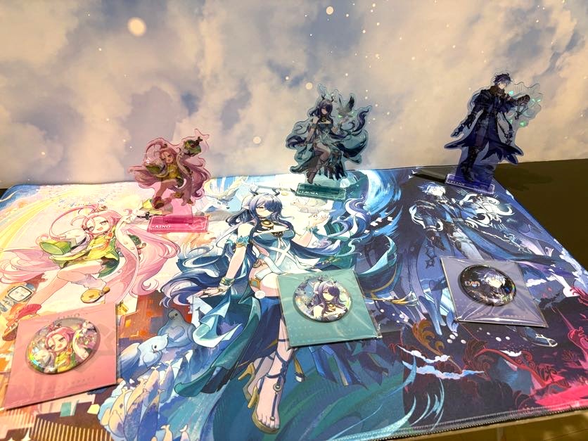 【公式】㍿未来屋書店 商品企画G📚 (@miraiyaofficial) on Twitter photo いよいよ本日スタート
「原神」 LunaⅠ記念  未来屋書店フェア開催
ナド・クライ実装記念!新商品登場
期間中、「原神」関連商品を対象店舗にて税込3,000円ご購入毎にミニ缶バッジ(全3種)を1個プレゼント!
※ラウマ、フリンズ、アイノの新商品は1種おひとり様2個まで
詳細は未来屋書店HPへ いよいよ本日スタート
「原神」 LunaⅠ記念  未来屋書店フェア開催
ナド・クライ実装記念!新商品登場
期間中、「原神」関連商品を対象店舗にて税込3,000円ご購入毎にミニ缶バッジ(全3種)を1個プレゼント!
※ラウマ、フリンズ、アイノの新商品は1種おひとり様2個まで
詳細は未来屋書店HPへ