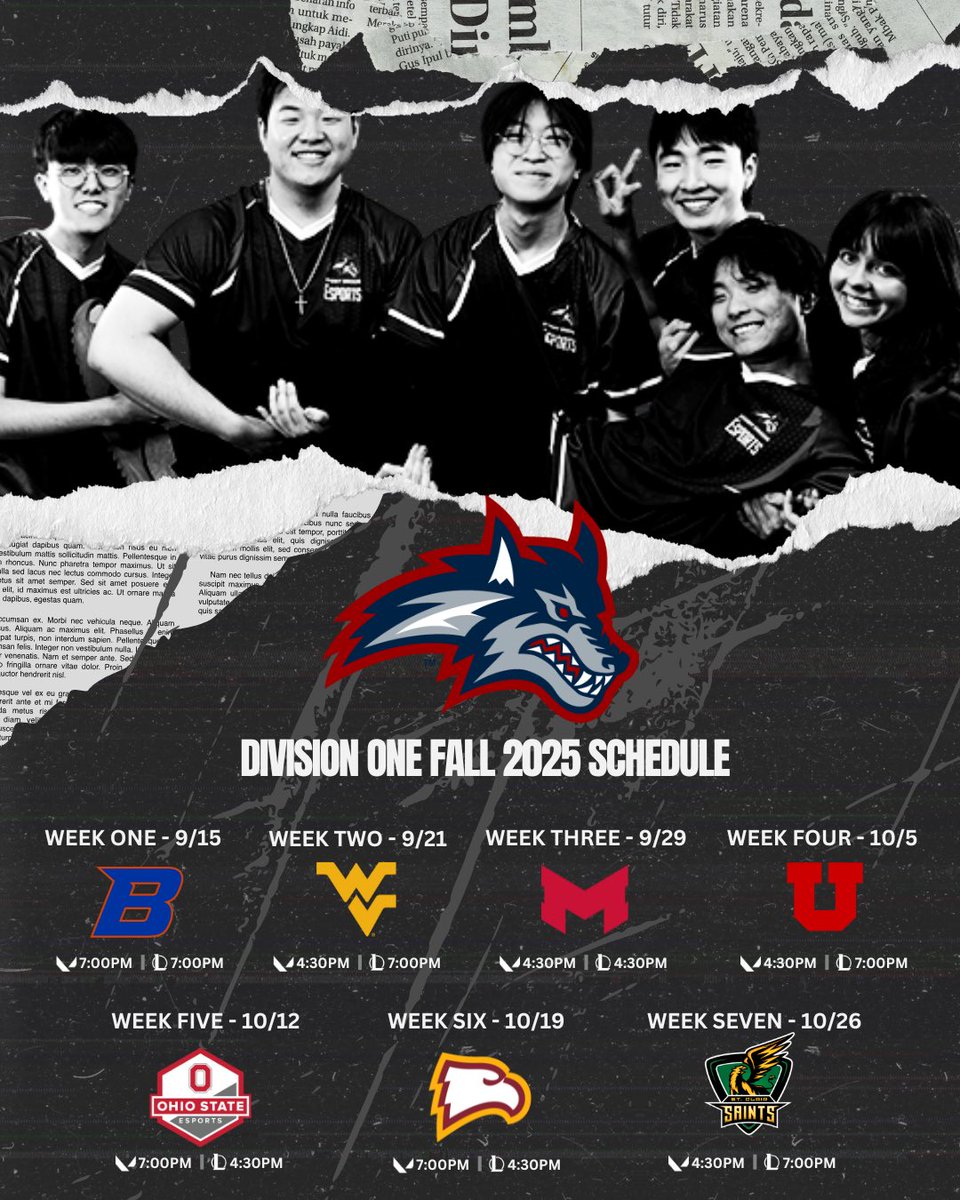 Stony Brook Esports tweet media