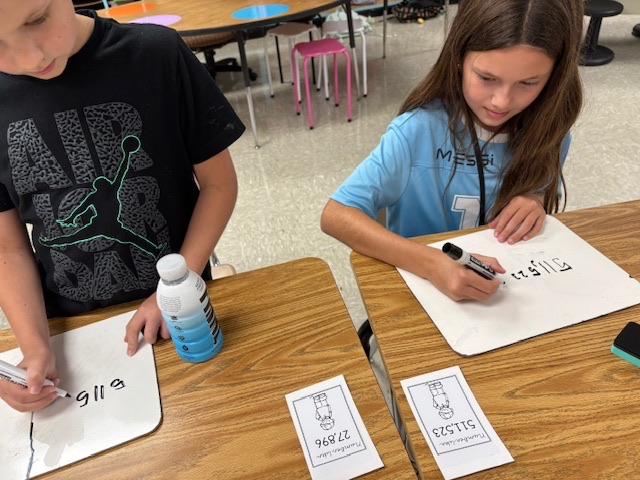 SEELilHawks's tweet image. 🎉 Mrs. Kinney’s class had a blast playing Comparing Numbers War! 🔢💥
Students used their whiteboards and clever strategies to show who had the greater number each round. 💡📊
So much learning, laughter, and number fun! ✨ #MathFun #NumberSense #HandsOnLearning