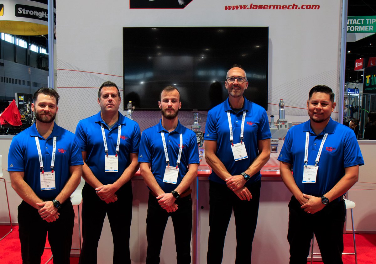 Thank you to everyone who visited us at FABTECH ! 
We had a great time talking about what’s next for the industry. If we missed you at the show, you can always connect with us here or at lasermech.com. 
See you next year in Las Vegas! #Fabtech #LaserMech