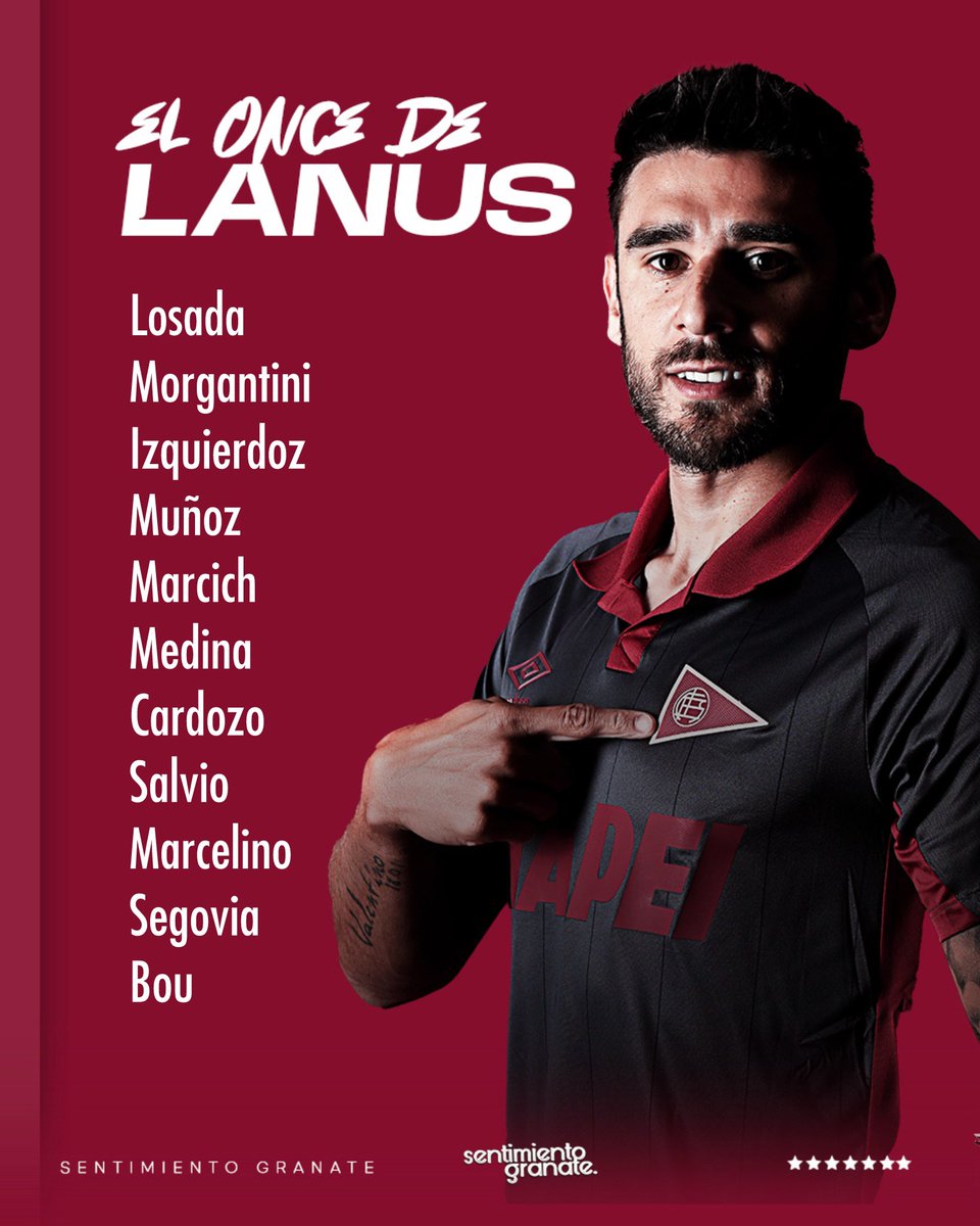 Así va Lanús ❤️🇱🇻