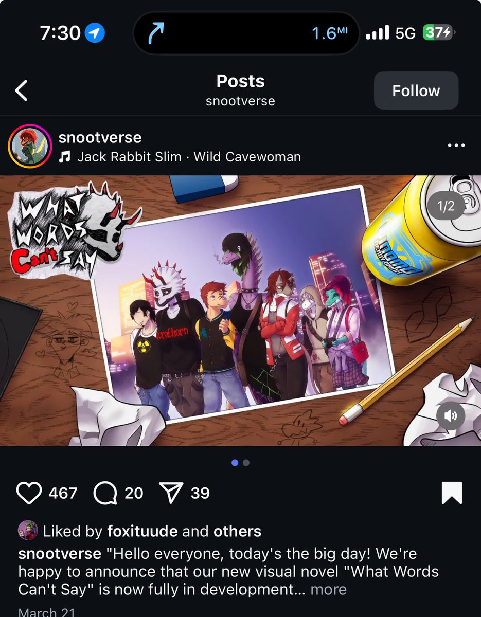 WWCS_Game's tweet image. Getting jump scared by my own game on the Instagram algorithm is not something I thought would happen today