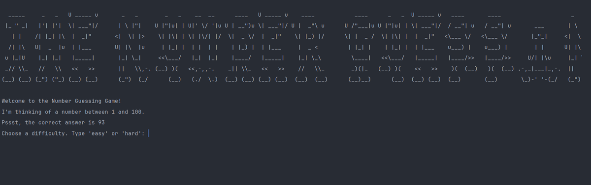 ManuelsDesk's tweet photo. Day 12 🐍💻 Built a number guessing game… turns out my code is better at keeping secrets than my friends 🤫😂
#100DaysOfCode #Python #CodingJourney #CodingLife #UIUXDesign #programminglife #SoftwareDevelopment #html6 #React https://t.co/2fCsX1gD0w