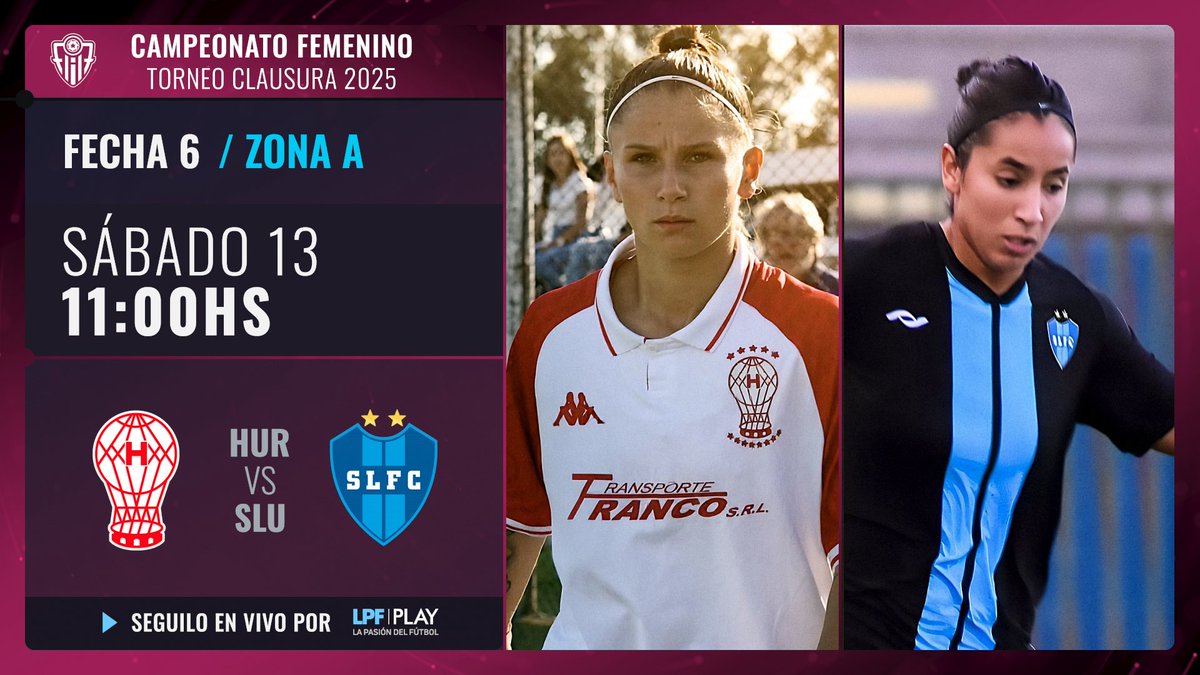 LPFPlay's tweet image. ¡Mirá toda la #Fecha6 del #TorneoFemenino Clausura 🏆por @LPFPlay! 

▶️ @LPFPlay 
💻lpfplay.com - La Pasión del Fútbol
👉🏼 lpfplay.com/event/68c40b3a…