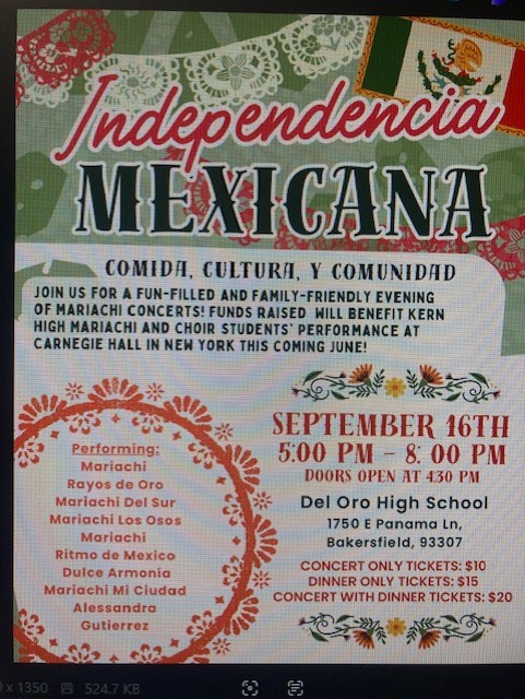Happy Friday! Let's come and support De Oro High School on their fundraiser. (check out the flyer) #TeamBCSD