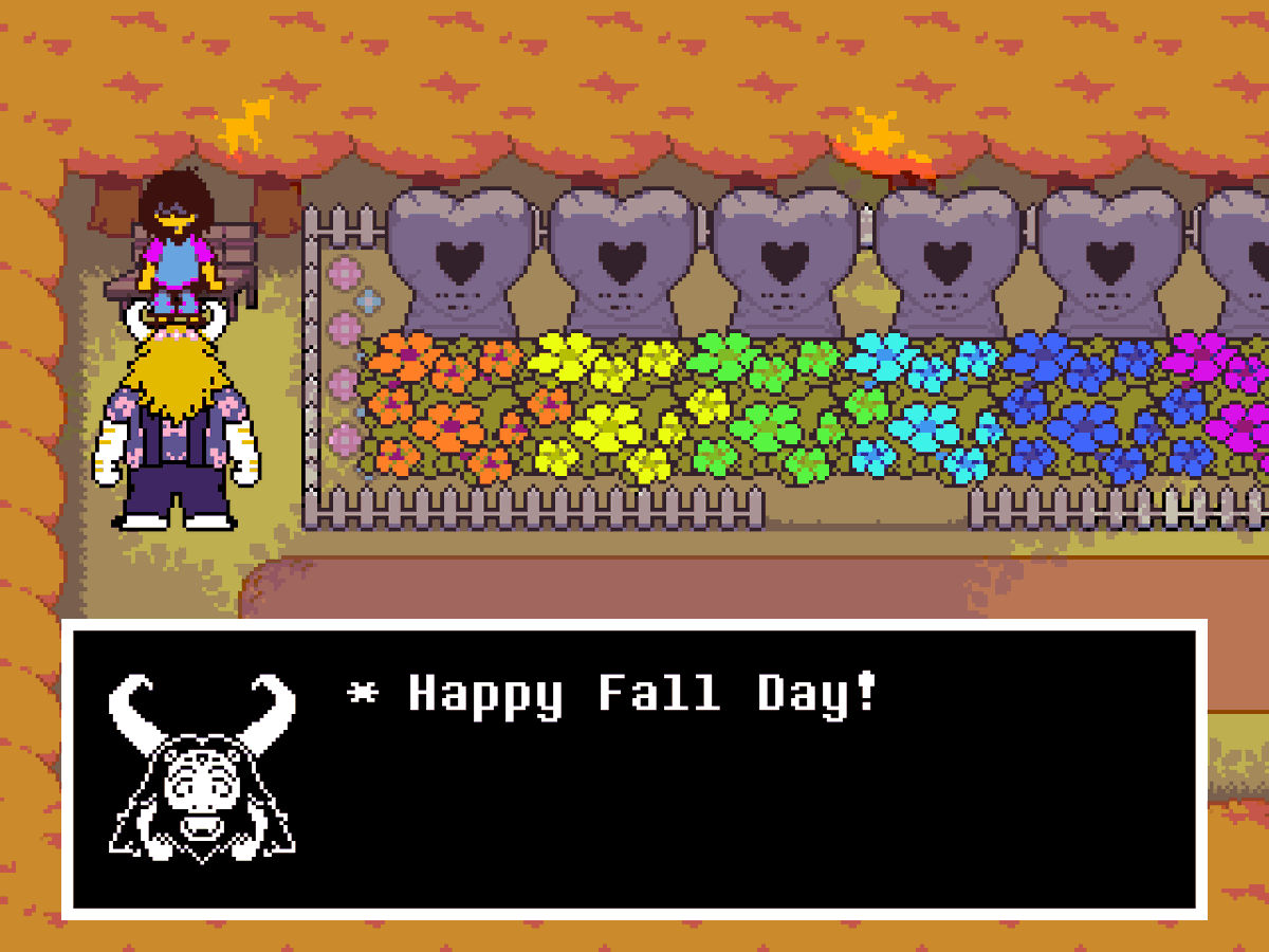 Undertale First Fall Undertale Anniversary Sprite Comic Part 1 The Last Fall Day 1/6