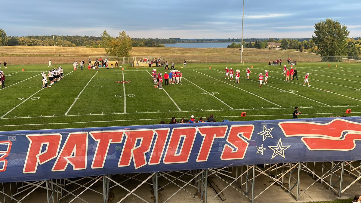 We are 13 minutes from kickoff in our Hwy 2 rivalry vs. the <a href="/FHSGreyhounds/">Fosston Greyhounds</a> .  There is still time to take part in making sure Mr. Dugstad gets dunked in the dunk tank and also there’s still sweet corn and brats at our Sweet Corn Feed tailgate. #FN5GL #sweepstakes <a href="/TMobile/">T-Mobile</a>