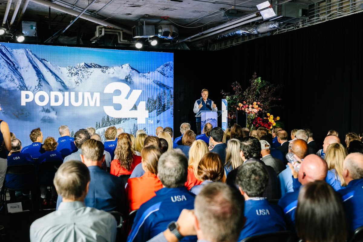Daniels_Fund's tweet photo. An Olympic kickoff to remember.

We’re proud to stand as a Founding Captain of Podium34, the official philanthropic initiative of the @SLCUT2034 Olympic and Paralympic Winter Games.

Podium34 will ensure the Games leave a lasting legacy by strengthening communities through youth sports, volunteerism, wellness, and cultural engagement.

This moment was about more than celebration. It was about our commitment to youth sports and the values they teach: teamwork, discipline, and resilience.

Bill Daniels believed in the power of sports to transform lives. We’re honored to carry that vision forward so more kids in Utah can see themselves on the podium.