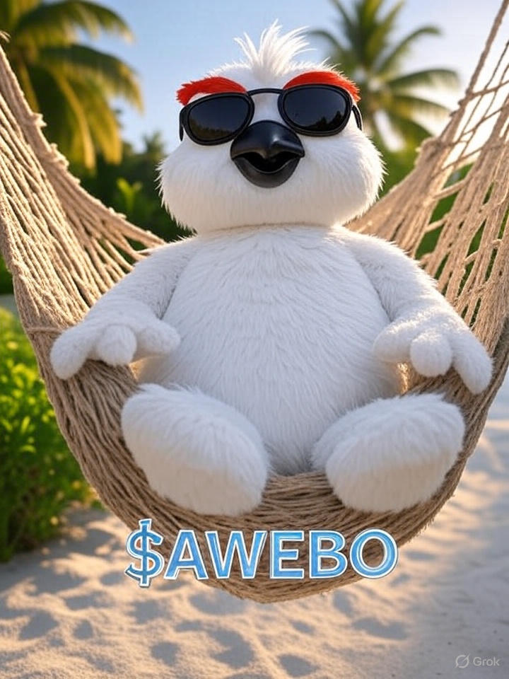 <a href="/Koicalls/">koi</a> Totally agree—rugs suck, but gems like $AWEBO on L1X? That's the long-term fire we need ,multichain launchpad vibes and fan token utility. Community's building strong, 2000% surge already—don't sleep on this bird meme revolution
🗣 AWEBO

awebotoken.com