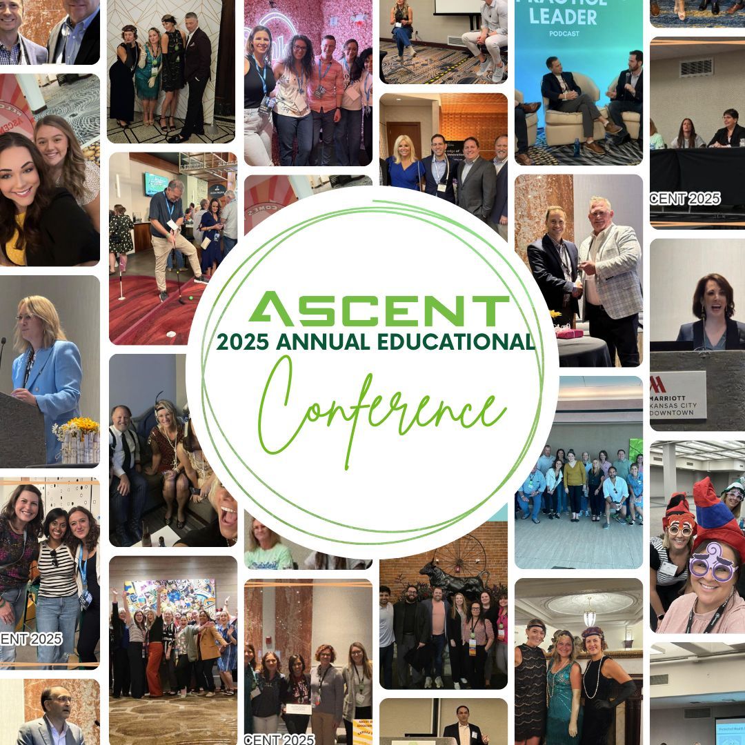 ✨ That’s a wrap on the ASCENT 2025 Annual Educational Conference! ✨

From inspiring sessions and expert speakers to networking, new connections, and plenty of fun, this year’s event in Kansas City truly hit all the right notes. 🎶

Thank you to everyone who joined us!