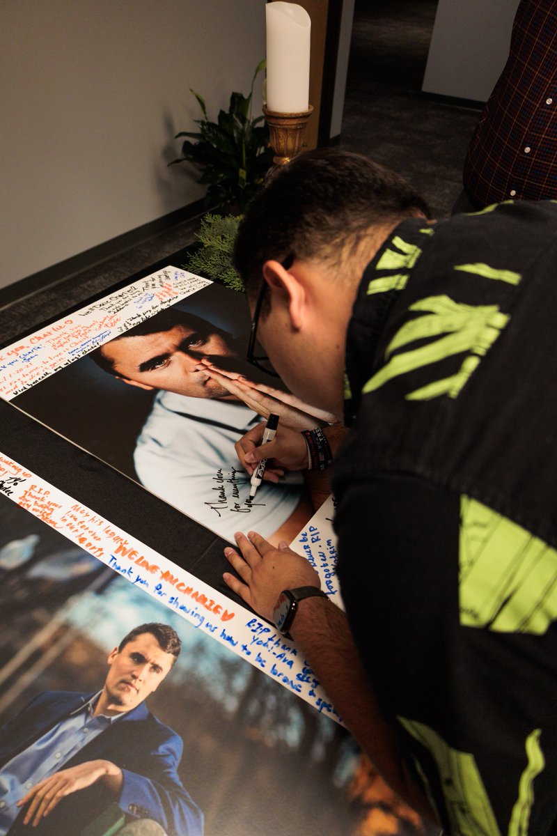 “Courage is contagious. When you stand up for truth, it inspires others to do the same.” – <a href="/charliekirk11/">Charlie Kirk</a>

Thank you, Charlie, for everything you’ve done for our country and for me personally.

And thank you to everyone who joined us at last night’s Candlelight Vigil. The