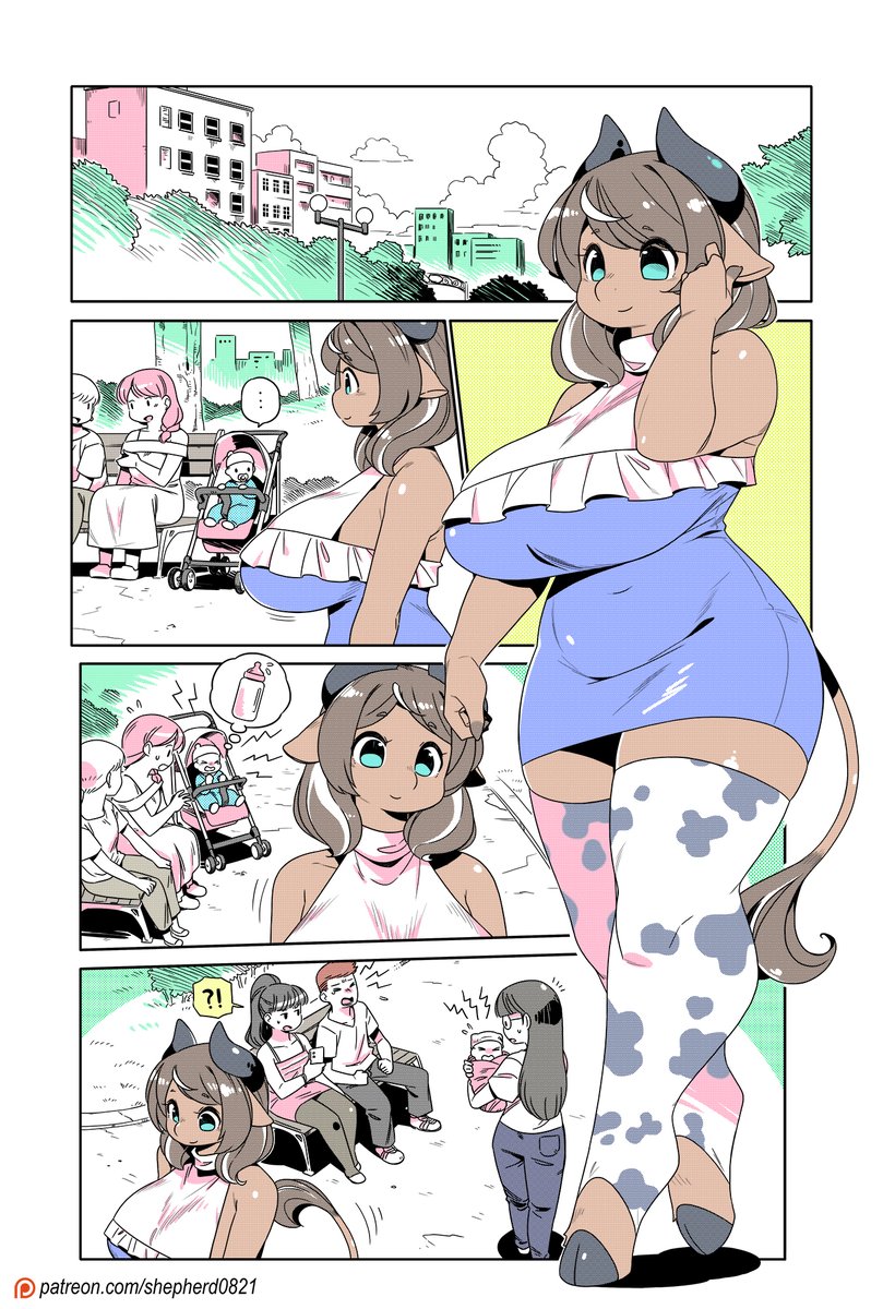 Modern MoGal #383 -  Milky way 🐄👶👶

#modernmogal