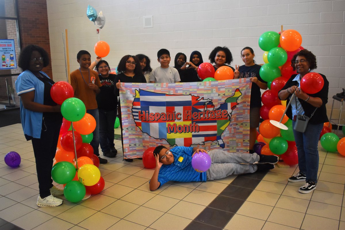 Lilburn Middle (@lilburnmiddle) on Twitter photo Mustangs United Student Council stayed after school to get us ready for Hispanic Heritage Month! ๐๐ด
Celebrations begin Monday, Sept 15 with Flag Day and run through Oct 15. Mustangs United Student Council stayed after school to get us ready for Hispanic Heritage Month! ๐๐ด
Celebrations begin Monday, Sept 15 with Flag Day and run through Oct 15.