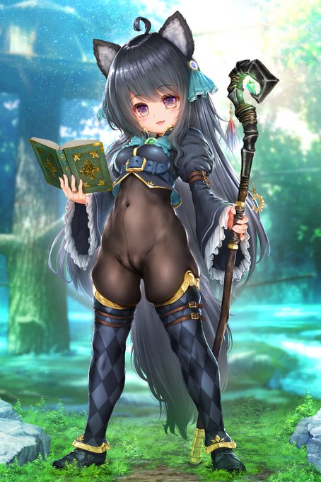 これは戦いに全く集中させてくれない後衛魔法使いのスヴァルトリリヤ 