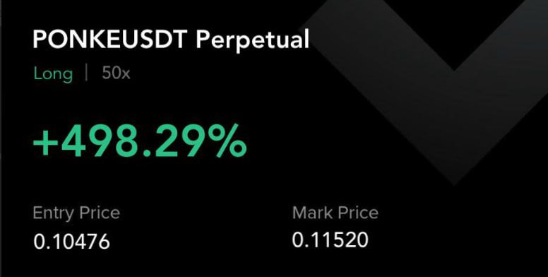 $PONKE
LONG
LEV 25-50x
ENTRY:
0.105

TP:
0.110✅
0.115✅

t.me/+ohOSRit-gLA2Z…

$BTC $TON $HYPER $PENGU $MANYU $SUI $SOL $HYPE $ETH $SEI $PI $PEPE $BONK $XRP $ONDO