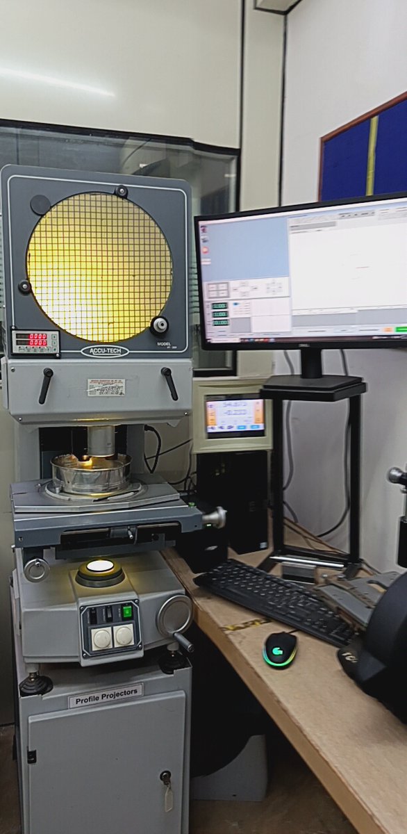 MultitekIndia's tweet image. 🔍 Precision Meets Innovation 🔧Looking to elevate your quality control game? Multitek’s Profile Projector is the ultimate optical measuring instrument for industries that demand accuracy and reliability.
#ProfileProjector #OpticalComparator #PrecisionEngineering #qualitycontrol