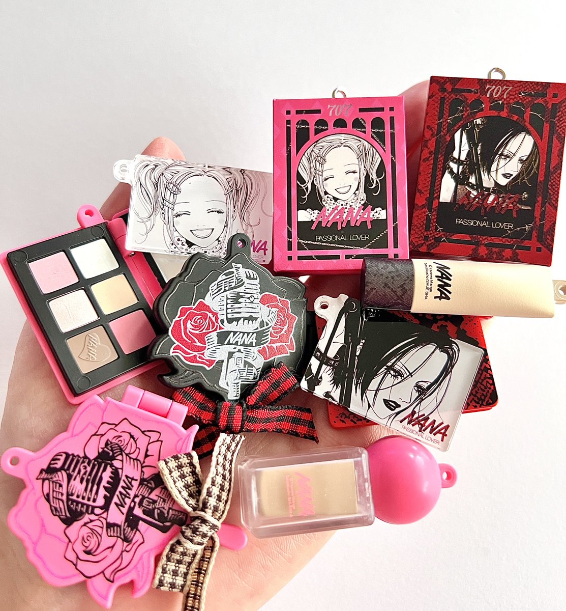 NANA×PASSIONAL LOVER ミニチャームコレクション コンプリート NANA×PASSIONAL LOVER ミニチャームコレクション コンプリート