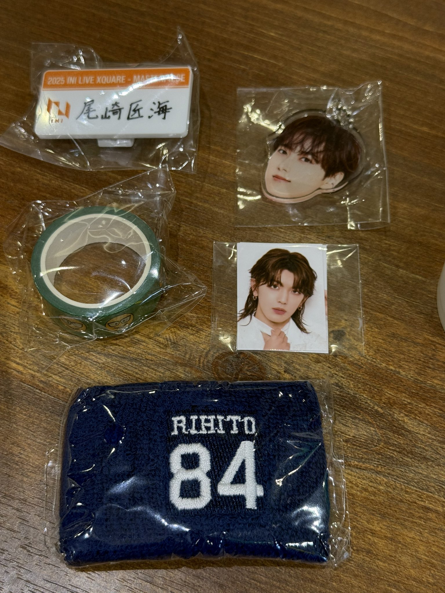 INI MASTERPIECE 木村柾哉 マステ リストバンド　ネームプレート INI MASTERPIECE 木村柾哉 マステ リストバンド ネームプレート