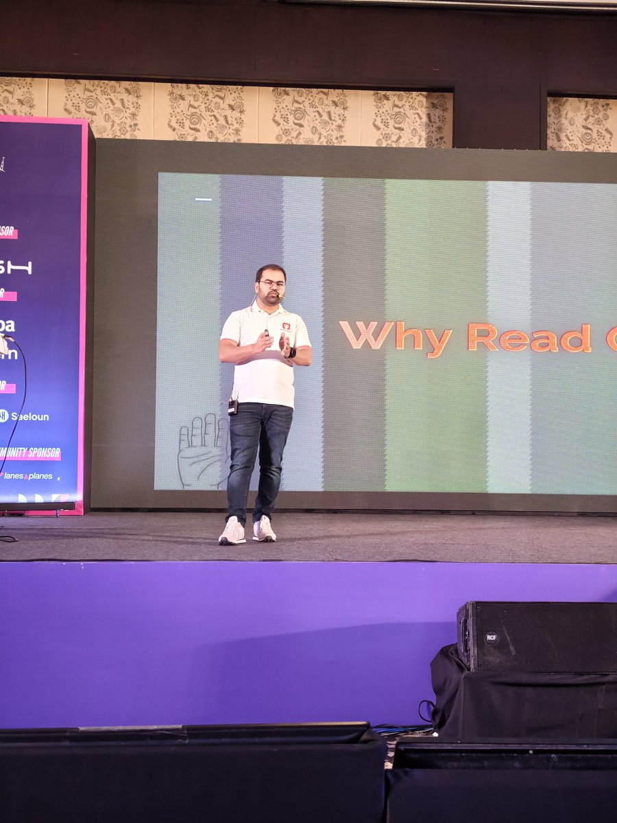 rubyconfindia's tweet image. Kicking off Day 2 of #RubyConfIndia with Ratnadeep Deshmane’s insightful talk - Reading Rails: A Visual Walkthrough of the Source Code. A perfect start to dive deep into the heart of Rails! 

 #RCI25 @rtdp