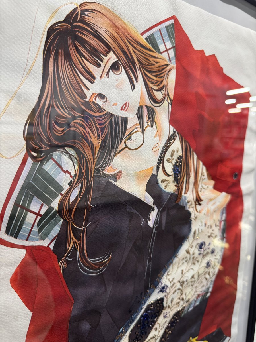 azarashishi6's tweet image. 持田先生のお声を聞きながら見れる原画展、なんて贅沢な時間だったんでしょうか😭❤️❤️❤️
#持田あき　#原画展　#ゴールデンラズベリー