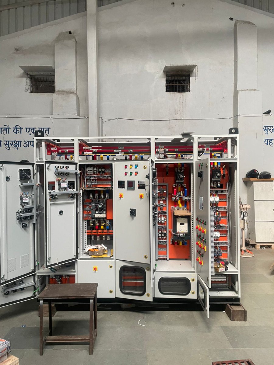 nush159's tweet image. Manufactured this MCC panel for a water site.